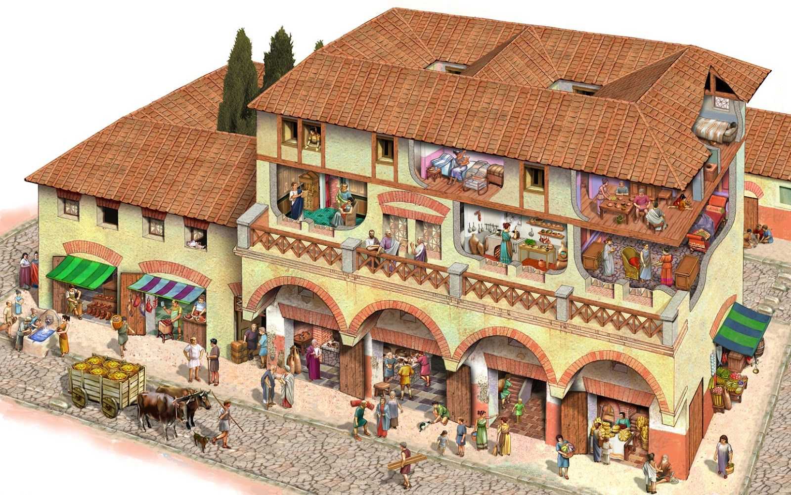 Antik Roma dairesi neye benziyordu?